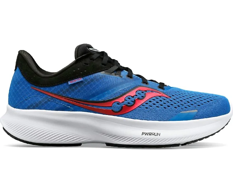 Men's Ride 16 In Hydro/black Leather Driving Shoe Style  