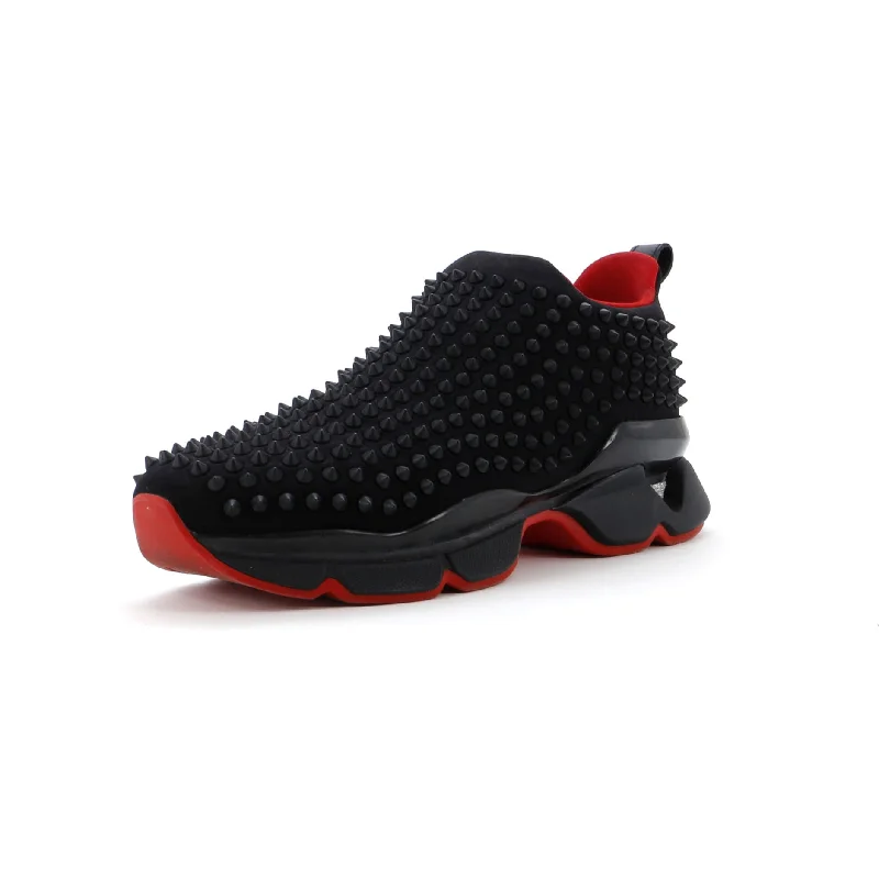 Men's Spike Sock Sneakers Spiked Neoprene Hiking Boot Durability Style  