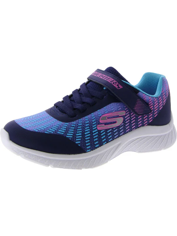 Microspec Plus - Disco Dreaming Girls Big Kid Adjustable Running Shoes Ankle - High Military Boot Style  