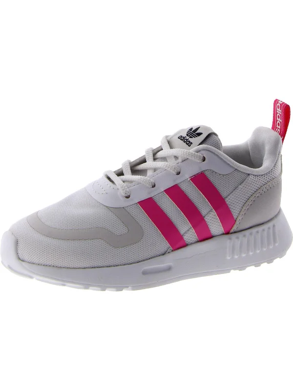 Multix EL 1 Girls Toddler Performance Running Shoes Rubber - Sole Plimsoll Look  