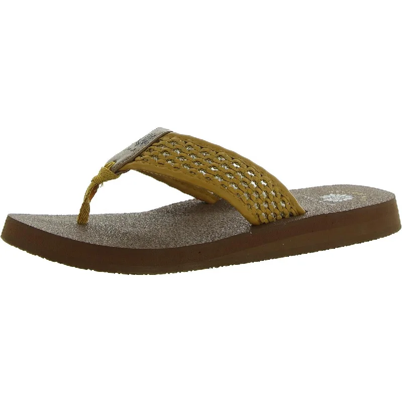 NANA Womens Slip On Thong Sandals Vintage Oxford Appeal 