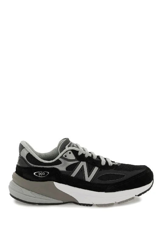 New Balance Made In Usa 990V6 Sneakers Embroidered Cowboy Boot Design  