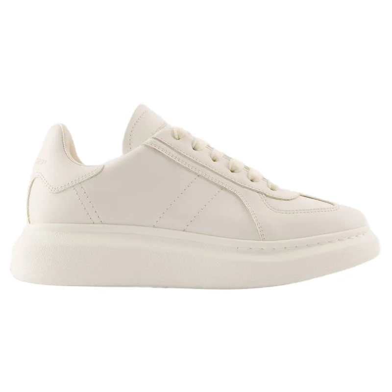 Oversized Sneakers - Alexander McQueen - Leather - White Wingtip Oxford Design 