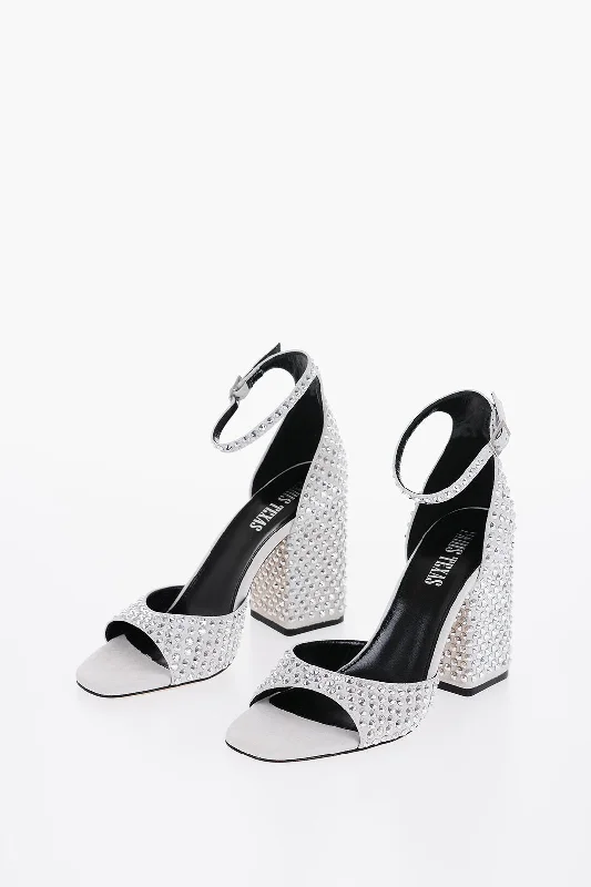 Paris Texas Suede Holly Fiona Ankle Strap Sandals With All-Over Jewels 1 Lightweight Tennis Sneaker Look  