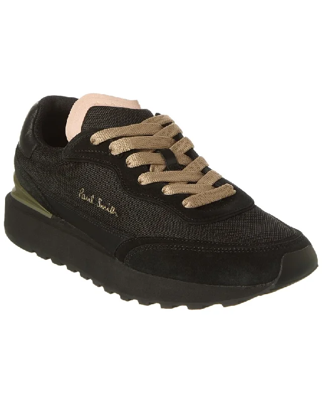 Paul Smith Aston Suede & Mesh Sneaker Quilted Shoe Design  