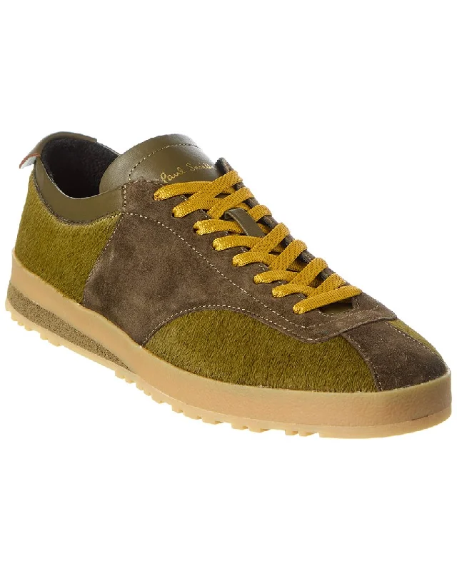 Paul Smith Zephyr Suede & Haircalf Sneaker Tassel Driving Shoe Look 