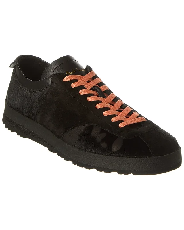 Paul Smith Zephyr Suede & Haircalf Sneaker Slide Sandal Beach Style  