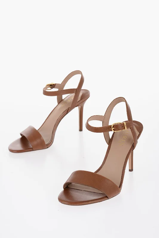 Polo Ralph Lauren Leather Gwen Ankle Strap Sandals With Heel 10,5Cm Waterproof Hiking Boot Design Polo Ralph Lauren Leather Gwen Ankle Strap Sandals With Heel 10,5Cm Waterproof Hiking Boot Design