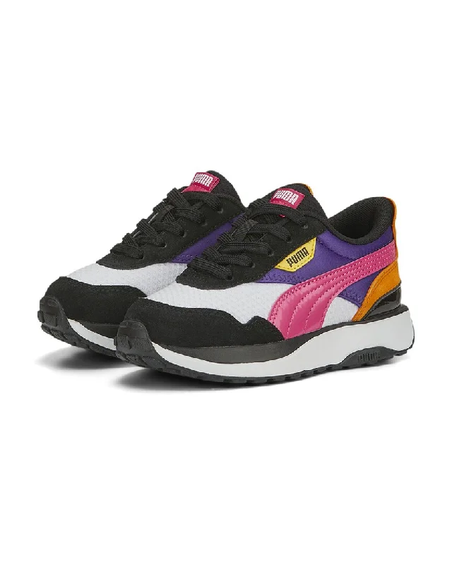 PUMA Cruise Rider Peony PS Leather Sneaker Wingtip Oxford Design 