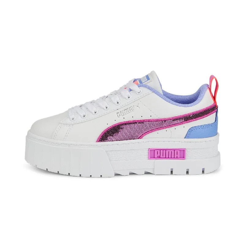 PUMA Girls' Mayze Glitzy Big Sneakers Quick - Dry Hiking Shoe Style   
