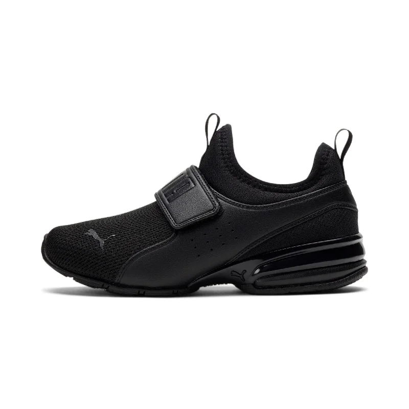 PUMA Junior Axelion Slp-on Sneakers Two - Tone Shoe Design  