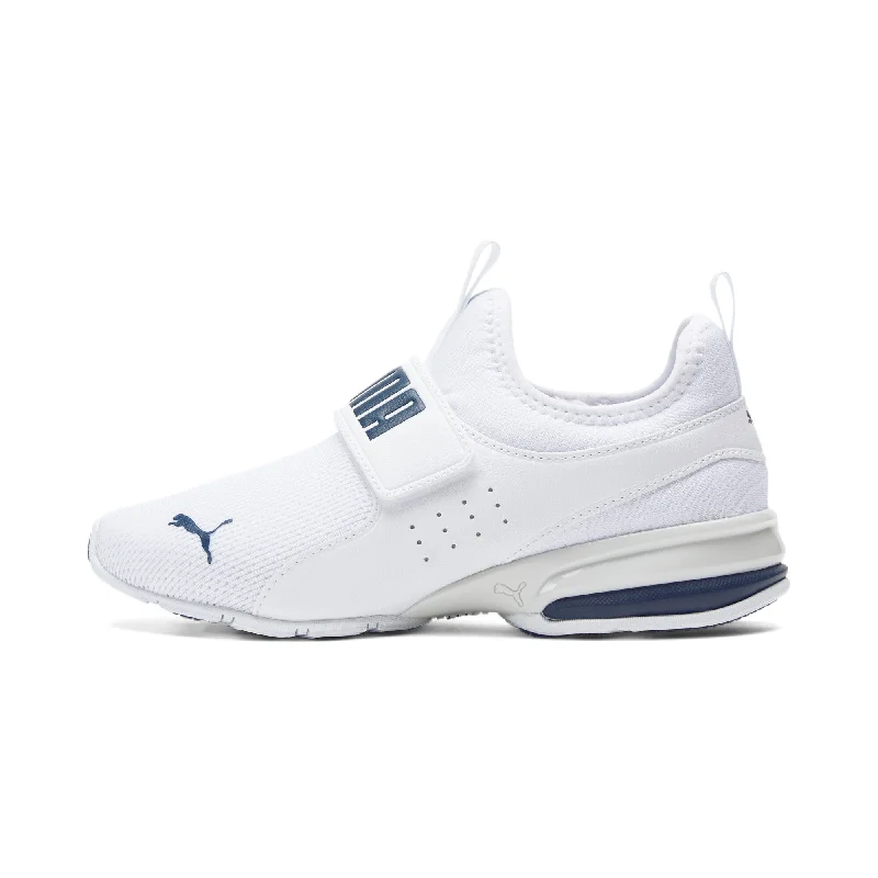 white/marine blue