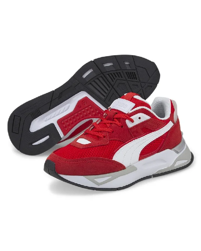 PUMA Junior Mirage Sneaker Metallic Trim Shoe Design  