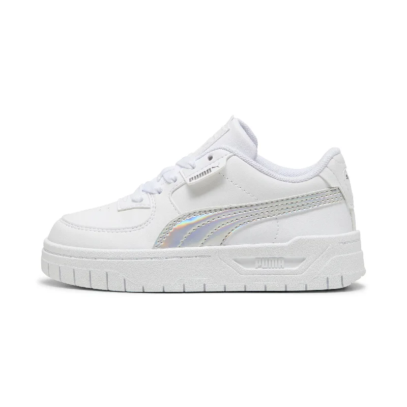PUMA Little Kids Girls' Cali Dream Iridescent Sneakers Vintage Oxford Appeal 