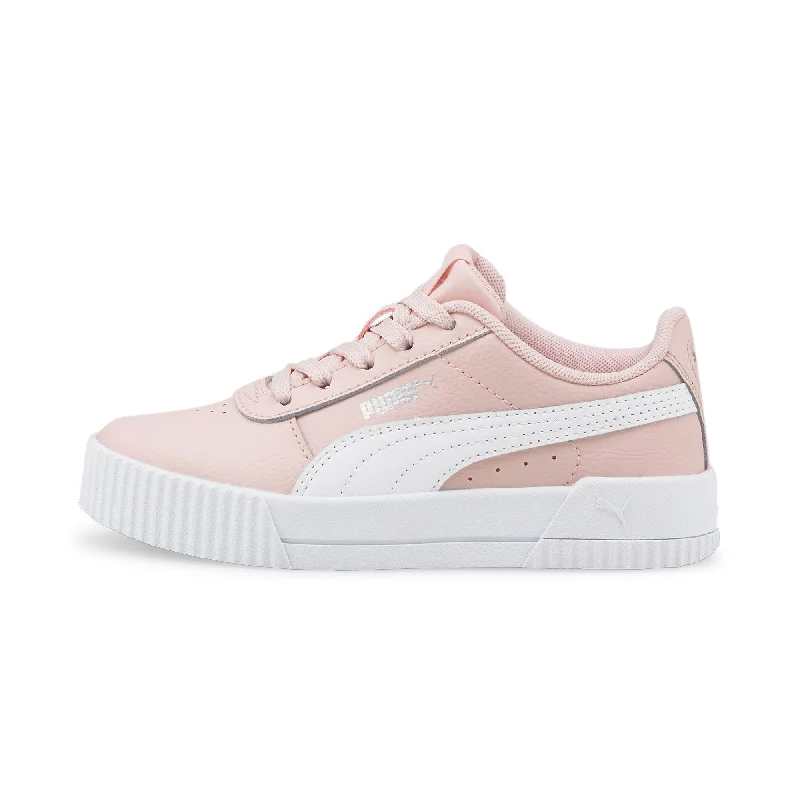 PUMA Little Kids Girls' Carina Shoes Wingtip Oxford Design 