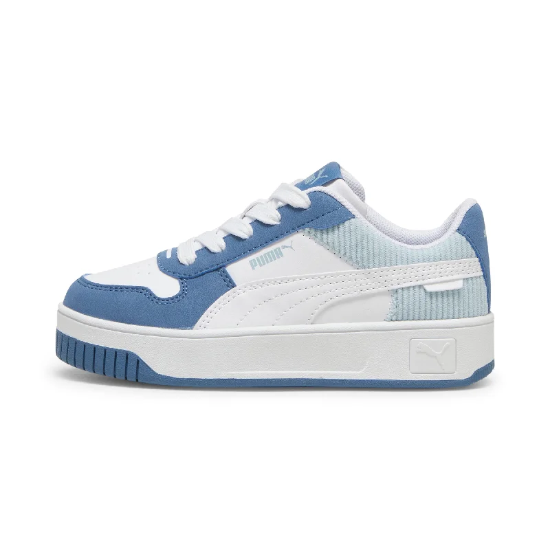 PUMA Little Kids Girls' Carina Street Cord Sneakers Kids Memory - Foam Slipper Look  