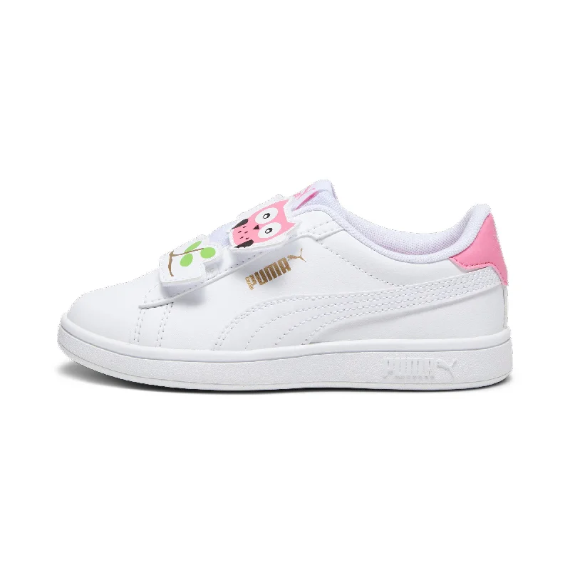 PUMA Women's Smash 3.0 Owl Sneakers Combat - Inspired Military Boot Look  