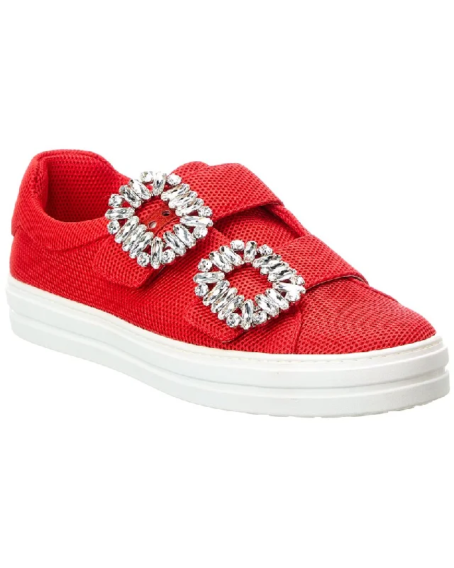 Roger Vivier Mesh Sneaker Neon - Accent Sneaker Look  