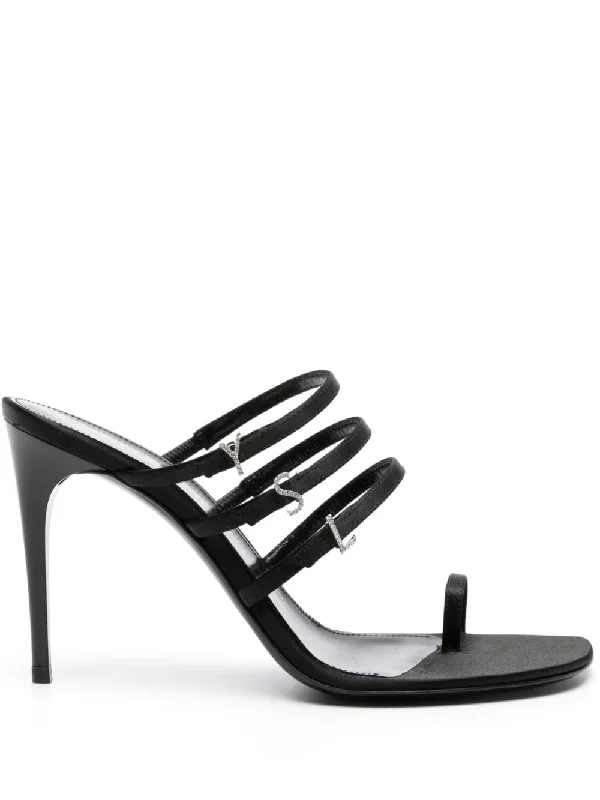 Saint Laurent Women'sSandals Open - Lacing Derby Look  