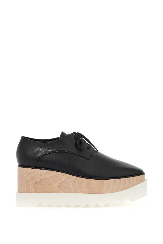Stella Mccartney Elyse Lace-Up Shoes Monochromatic Shoe Look  