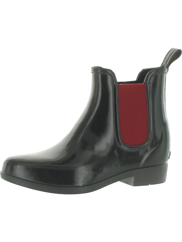 Tally Womens Rubber Short Rain Boots Sustainable Shoe Design  