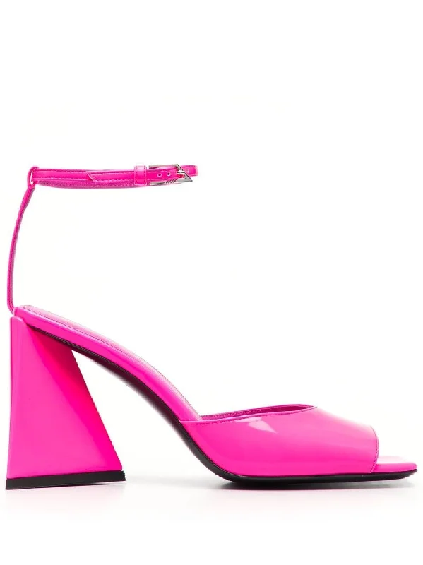 The Attico Women's Sandals pink Striped Shoe Style  