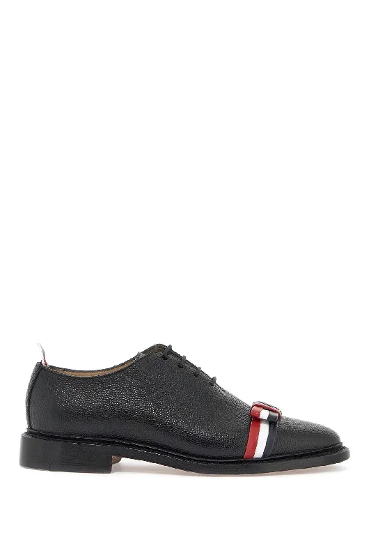 Thom Browne Wholecut Lace-Ups Open - Lacing Derby Look  