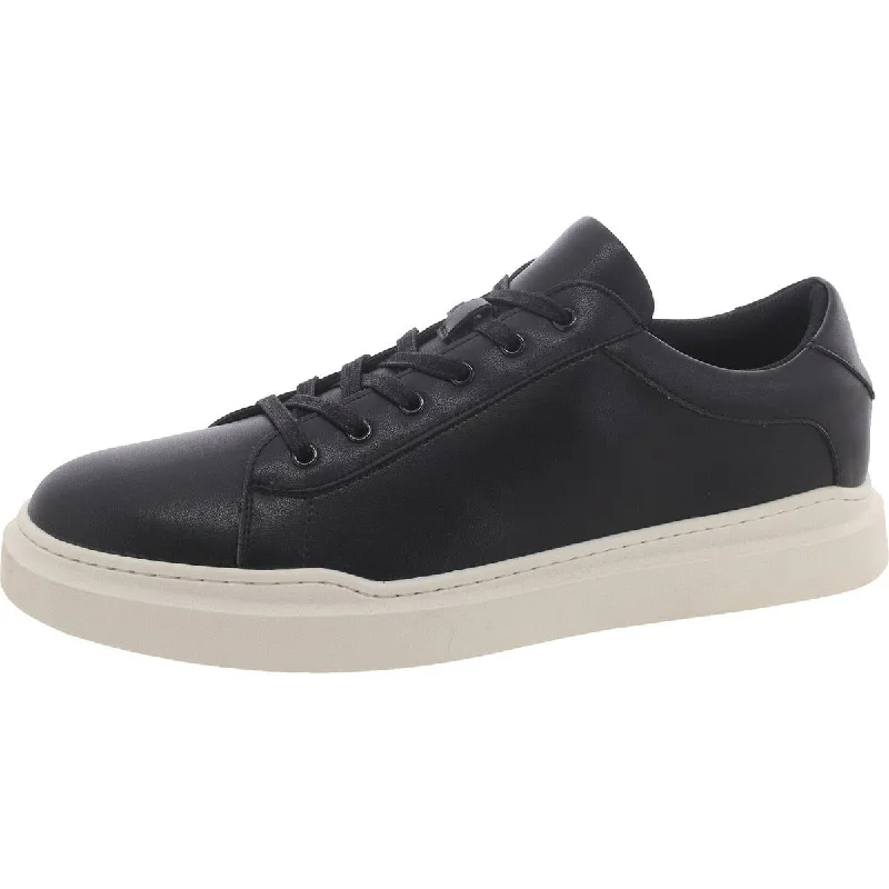 Tilton Mens Leather Lace-Up Casual And Fashion Sneakers Athleisure Derby Style  