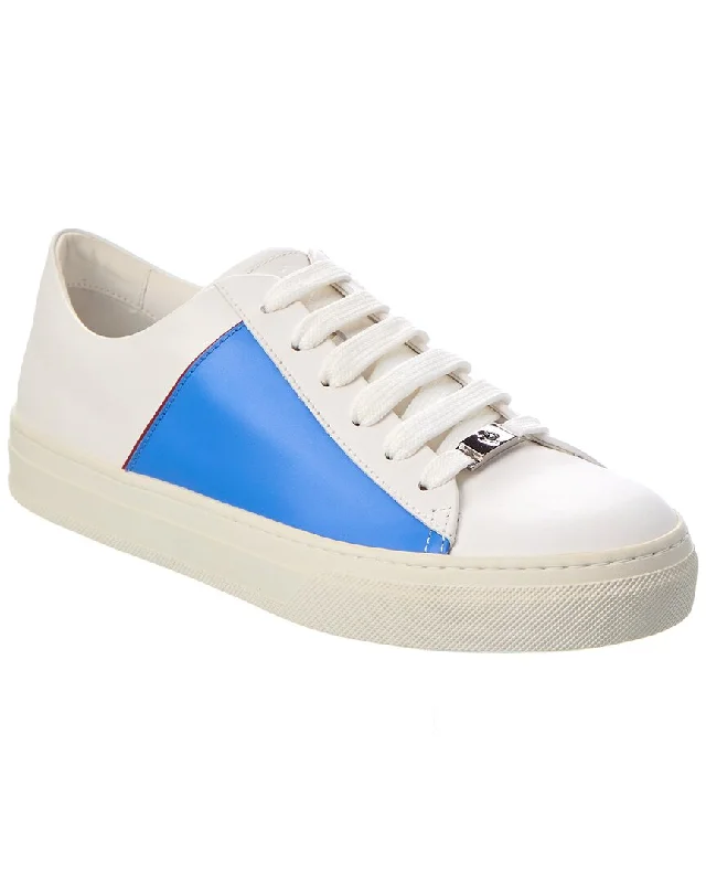 TOD’s x Ferrari Leather Sneaker Memory - Foam Slipper Look  