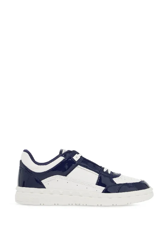 Valentino Garavani Patent Leather Freedots Low-Top Sneakers Elastic - Sided Chelsea Look Valentino Garavani Patent Leather Freedots Low-Top Sneakers Elastic - Sided Chelsea Look