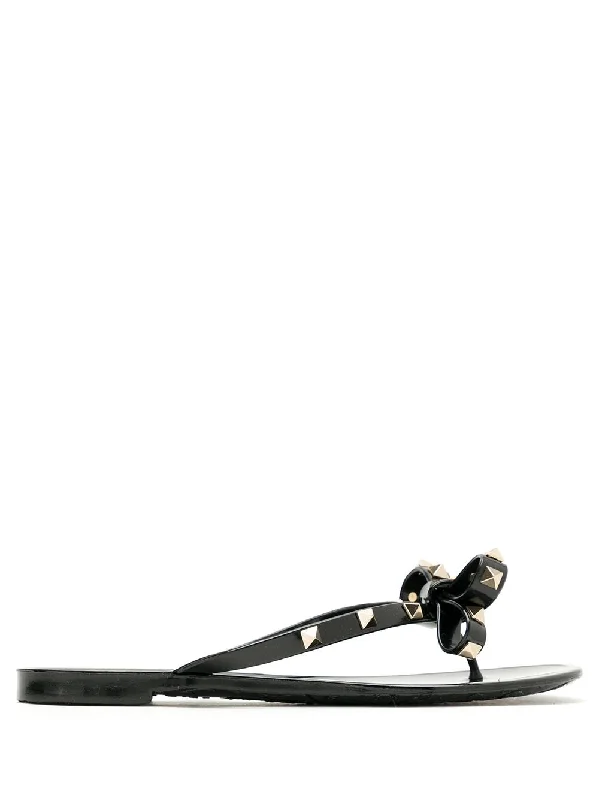 Valentino Garavani Women's Sandals Camouflage Print Boot Style  