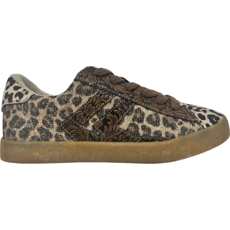 Women's Champ Sneakers In Leopard Sustainable Shoe Design  