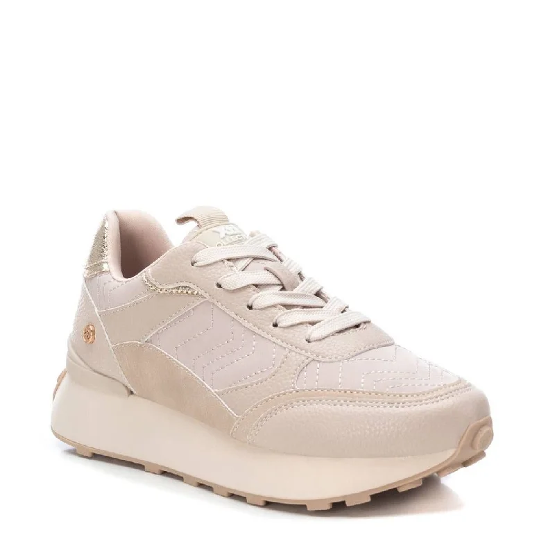 Women's Lace-Up Sneakers By XTI Open - Lacing Derby Look  