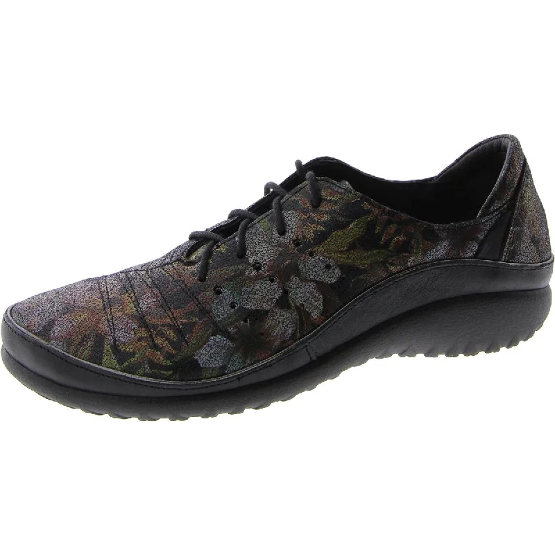 Womens Leather Lifestyle Casual And Fashion Sneakers Beaded Moccasin Design 