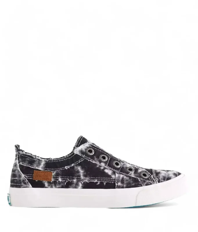 Women's Play Sneaker In Shadow Tie Dye Sustainable Shoe Design  
