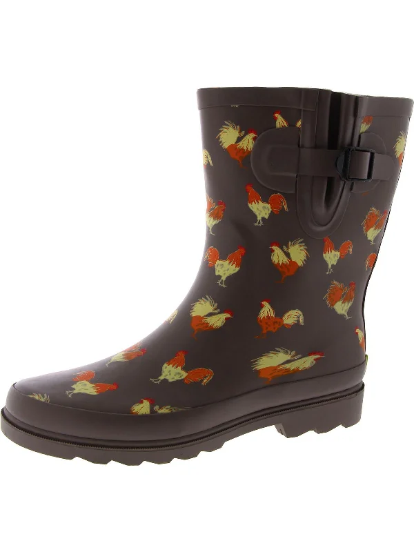 Womens Rain Slide On Rain Boots Minimalist Sneaker Style  