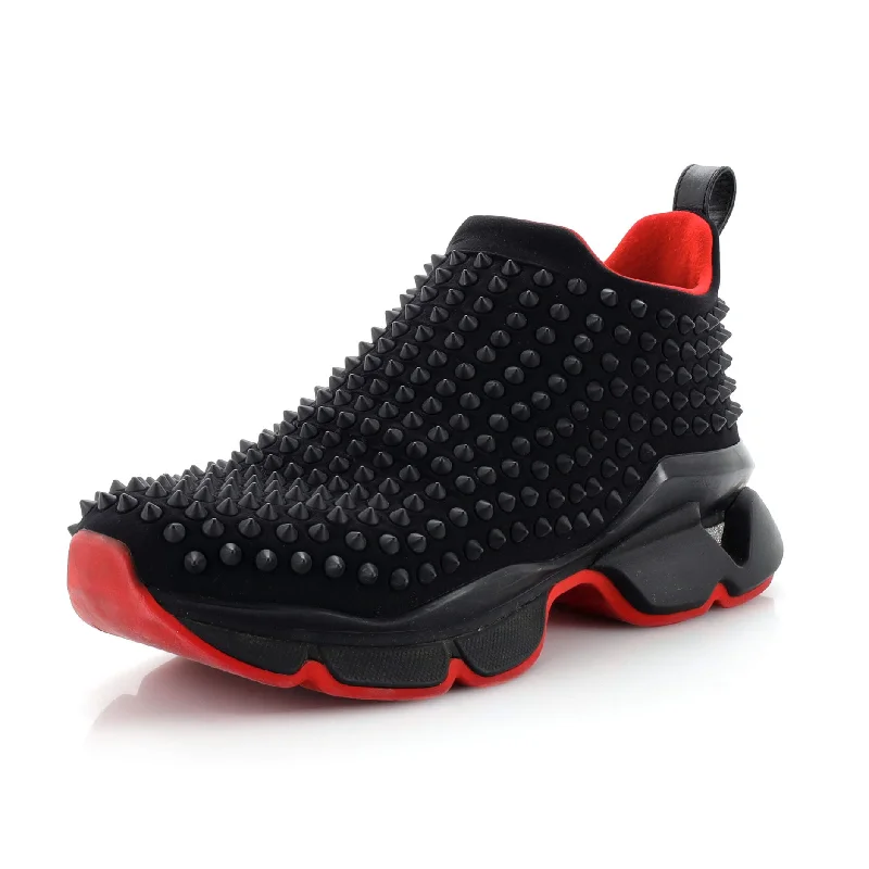 Women's Spike Sock Sneakers Spiked Neoprene Chunky Platform Sneaker Style  