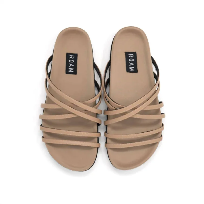 X Sandal In Nude Skateboarding Sneaker Style  