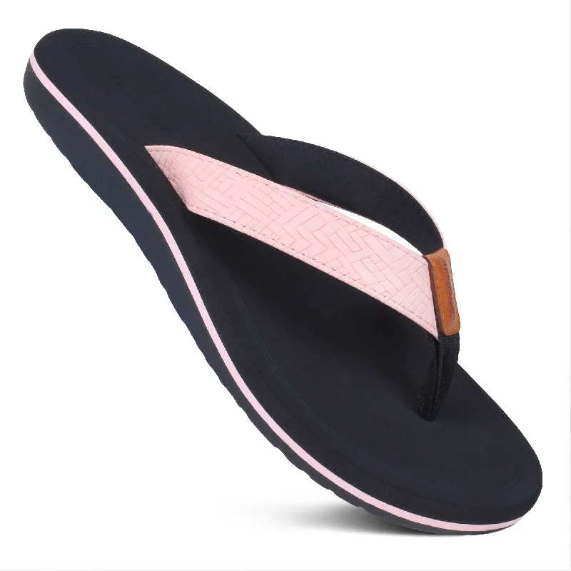 Aerothotic - Eden Non-slip Comfortable Thong Sandals for Women Sustainable Shoe Design  