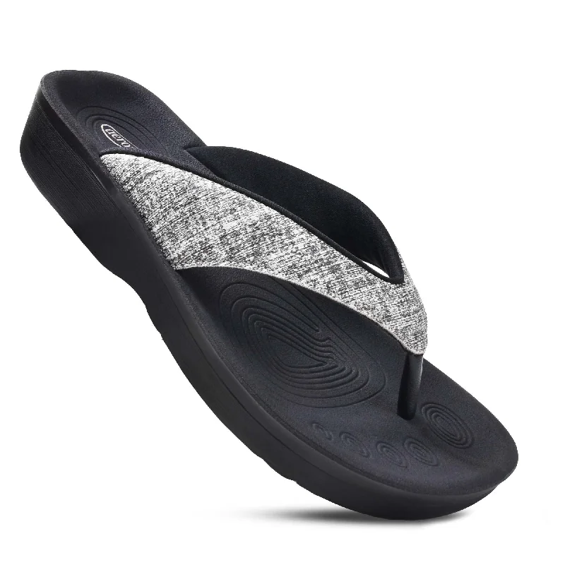 Aerothotic - Mellow Vibe Women's Sandal Patchwork Shoe Aesthetic  
