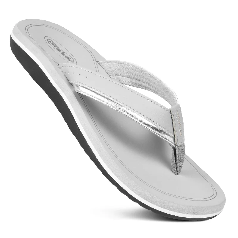 Aerothotic - Opal Cushion Soft Flip Flop Comfortable Sandals for Women Quick - Dry Hiking Shoe Style   