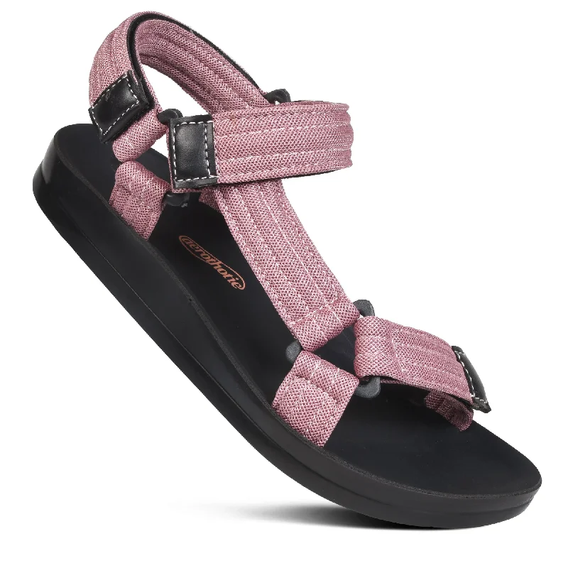 Aerothotic - Pelagic Comfortable Slingback For Women Wingtip Oxford Design 