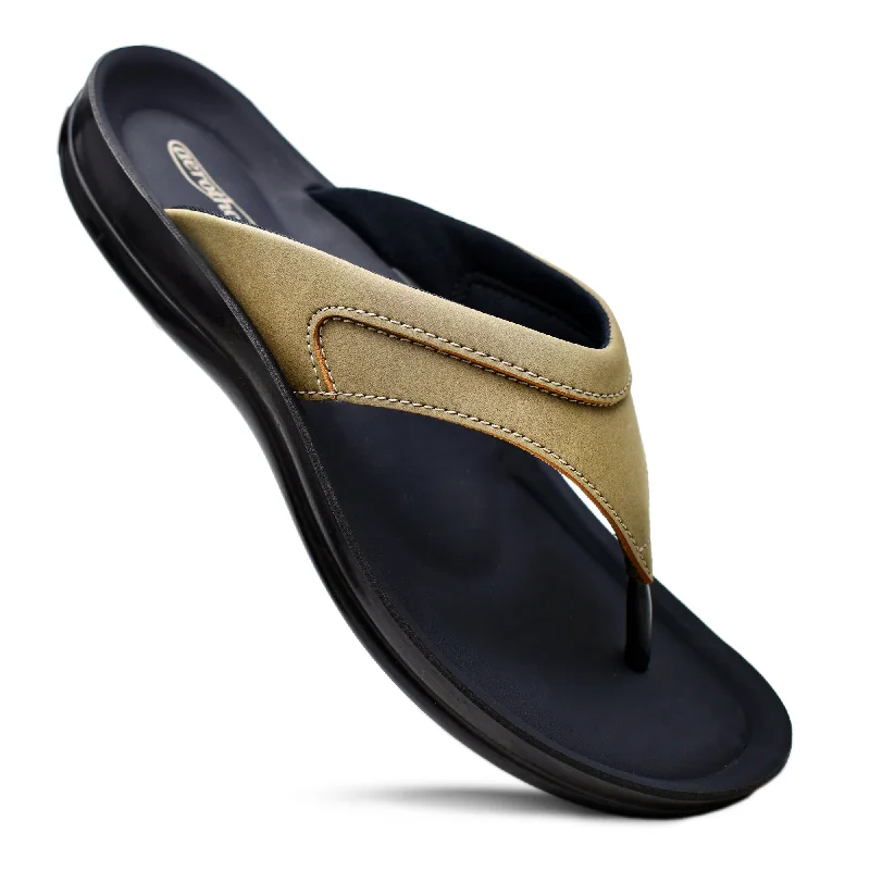 Aerothotic - Terrene Comfortable Slides For Women Memory - Foam Slipper Look  
