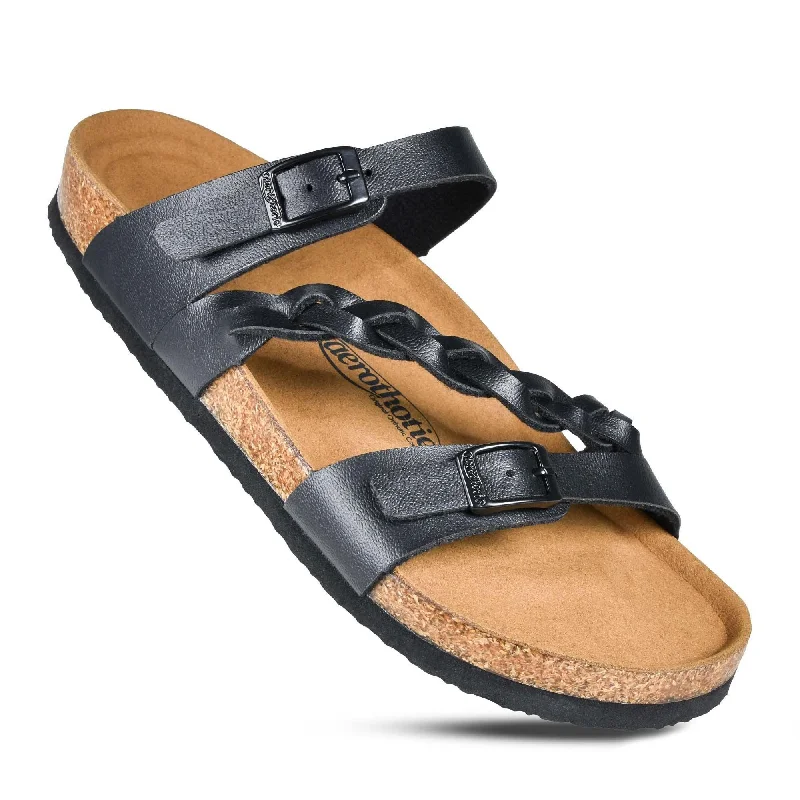 Aerothotic - Viking Strappy Sandal Suede Desert Boot 