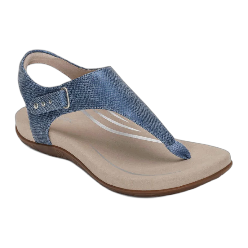 Ellie Adjustable Quarter Strap Thong Lightweight Tennis Sneaker Look  