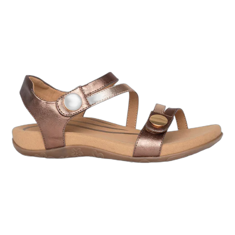 Jess Adjustable Quarter Strap Sandal Leather Driving Shoe Style  