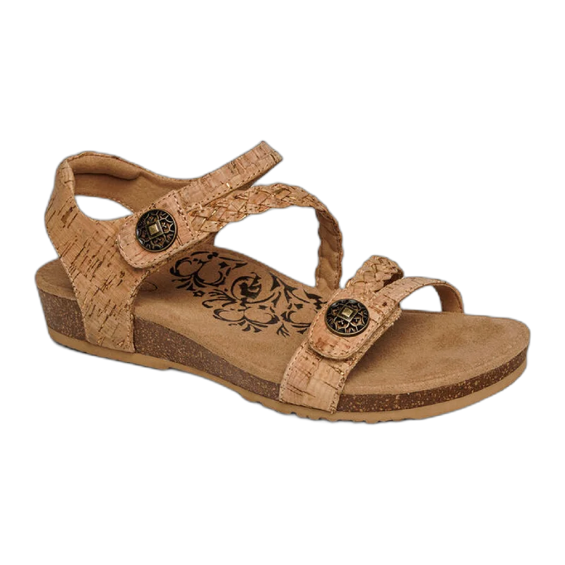 Jillian Braided Quarter Strap Sandal Vintage Oxford Appeal 