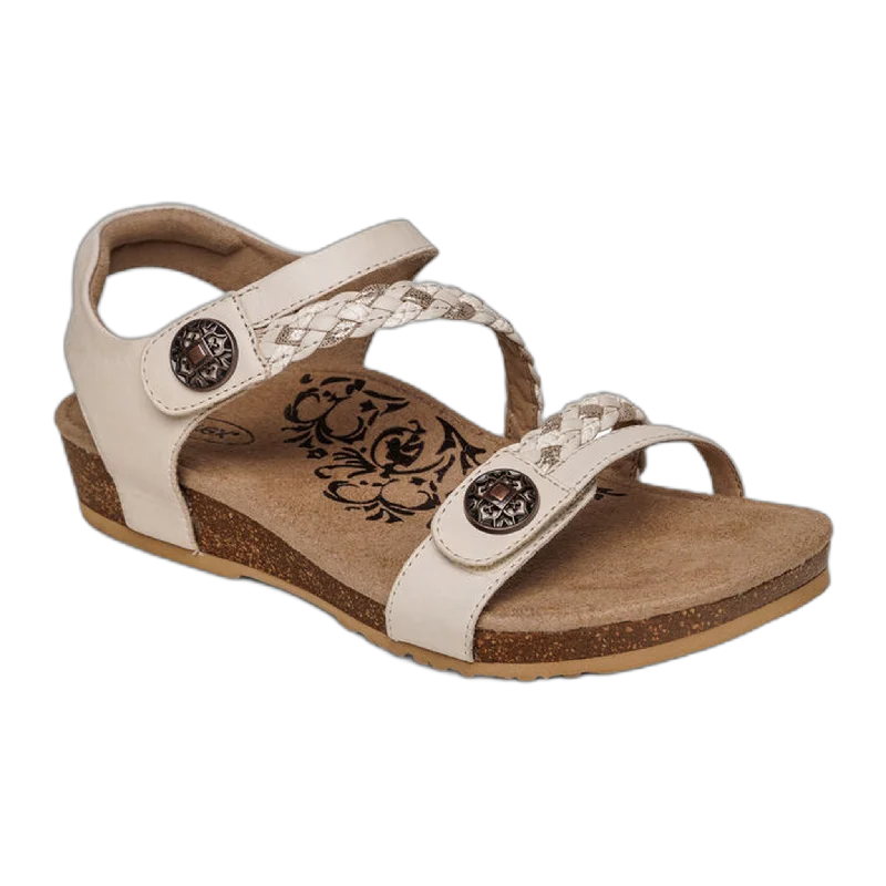 Jillian Braided Quarter Strap Sandal Tassel Driving Shoe Look 