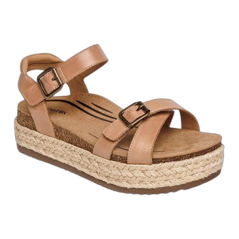 Paula Platform Sandal Loose - Fit Slipper Style  