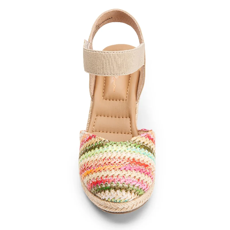 Bay Espadrille Wedge Retro Basketball Sneaker Design  